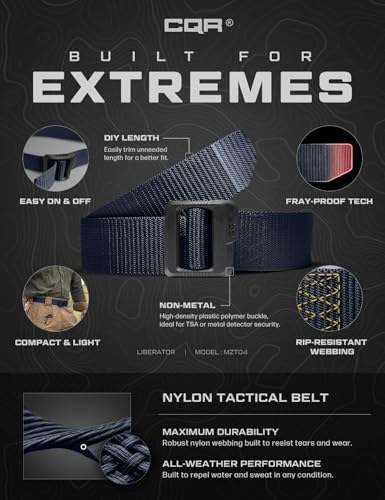 Tactical Belt (Dura Nylon Police Navy / Medium)