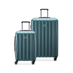 Helium Aero Hardside Expandable Luggage with Spinner Wheels (Metallic Green / 2-Piece Set (21/28))