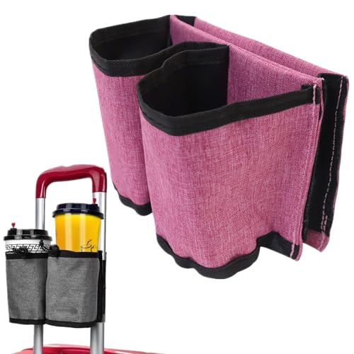 Luggage Travel Cup Holder (Pink)