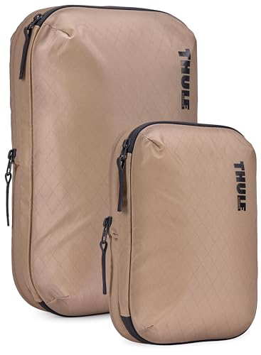 Compression Packing Cube Set (Small / Medium Set / GENTLE BEIGE)