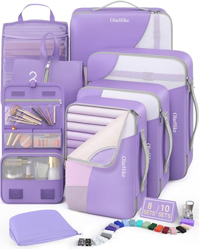 Packing Cubes for Travel (13 Purple)
