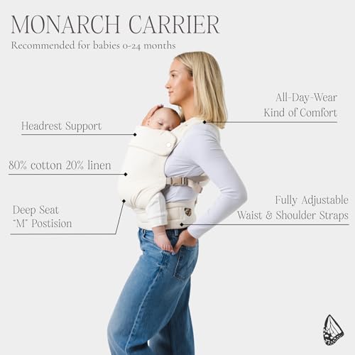 Monarch Ergonomic Baby Carrier (Mocha Check)