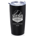 Softball Coach Gifts (Softball / Black)