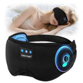 Sleep Mask with Bluetooth 5.4 Headphones (Deep Black)