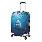 Seadworld Shark Luggage Cover 30 (XL(for 30-32 inch luggage) / Ocean Shark)