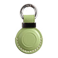 Genuine Leather Keychain Holder Compatible with Tag ([1 Pack] Green V2.0)