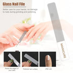 Manicure Set Professional Nail Clippers Pedicure Kit (Brown)