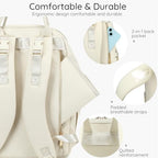 Diaper Bag Backpack (Beige)