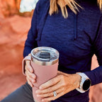 Rambler 30 oz Travel Mug (Sandstone Pink)