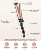 1 3 4 inch Curling Iron Extra Large Barrel for Long Hair (1 3/4 Inch)