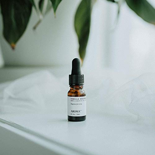 Vanilla Bourbon Aroma Essential Oil Blend (0.33 Fl Oz (Pack of 1))