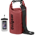 Dry Bag Sack Waterproof Floating Dry Gear Bags for Boating (5L / Red)
