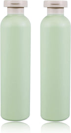8.8oz Squeeze Bottles with Flip Cap, Refillable Plastic Travel Bottles by UMETASS