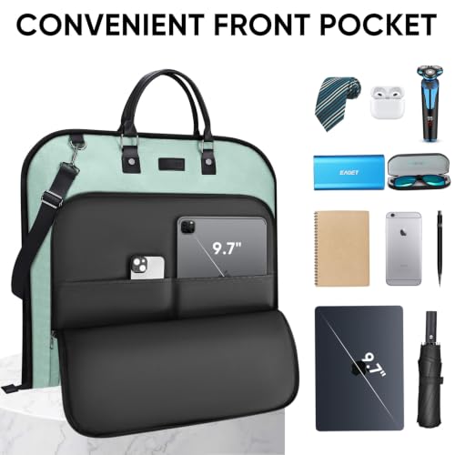 Garment Bags for Travel (Mint Green / 42")