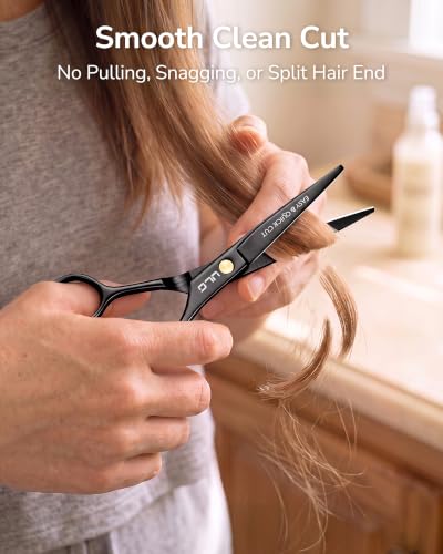 6.5" Black Premium Hair Scissors