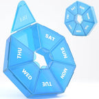 Weekly Pill Organizer (Blue)