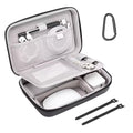 Electronic Organizer Travel Compatible with MacBook Power Adapter (Black)