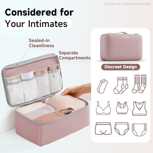 Packing Cubes for Travel (21 Light Coral)