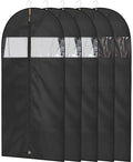 5 Pack Moucas 50" Black Garment Bag (50''- 5 Pack)