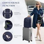 Travel Backpack for Women Personal Carry On Bag Business Weekender Hiking Multilayer Laptop Bag (Upgrade-navy Blue / 16 Inch)