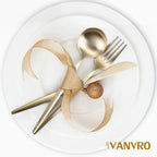 Champagne Gold Silverware Set (Champagne)