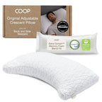 Original Crescent Adjustable Pillow (Crescent White / Queen)