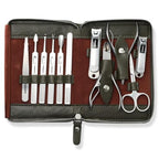 Stainless Steel Manicure Set 11 (Dark Green)