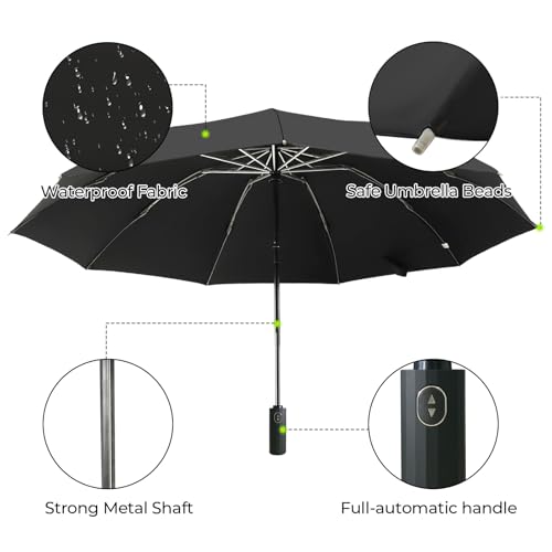 Compact Travel Umbrella (Inverted-Wine / 44 inches)