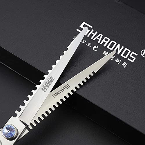 7/7.5/8/9 inch salon personalized scissors salon hair styling hair scissors stainless steel hair tools (7-inch 2pc-A) (7-inch 2pc-a)
