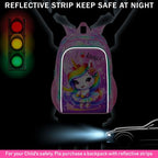 13" Unicorn Toddler Backpack for Girls (13-inch Pink Unicorn)