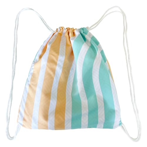 Beach Towel Backpack (1 Pack- Yellow Green / 75”x 35”)