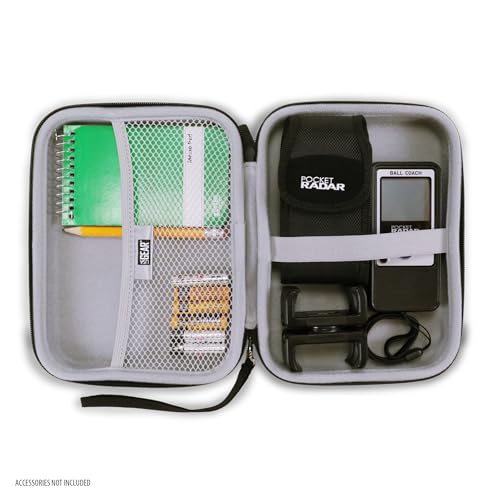 Travel Hard Case for Baseball Speed Device Compatible with Pocket Radar