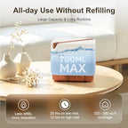 Essential Oil Diffuser for Home Large 700 ml Humidifier (Light Wood)