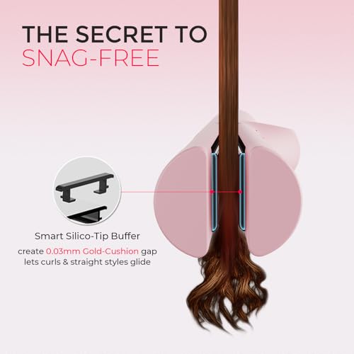 Airflow 2.0 Curling Iron Flat Iron (Pink)