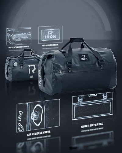 Motorcycle Dry Bag (Black / 70L)