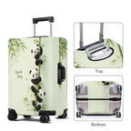 Luggage Cover Washable Suitcase Protector Anti (Panda Climb / M(fits 24-26Inch suitcase))