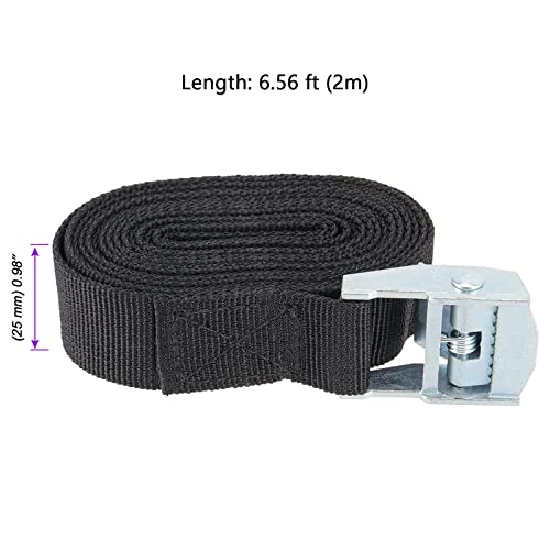 15 Pack 6.5 Feet x 1 Inch Lashing Straps (6.5 Feet x 1 Inch)