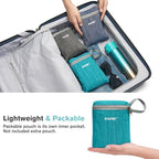 10 15L Small Rucksack Foldable Backpack Lightweight Packable Daypack Travel Outdoor Hiking Shoulder Bag (Teal Blue / 20L)