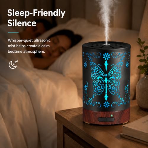 Butterfly Essential Oil Diffuser Aromatherapy Diffuser for Home Decor (06-butterfly)
