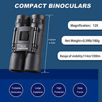 12x25 Mini Binoculars (12X25)