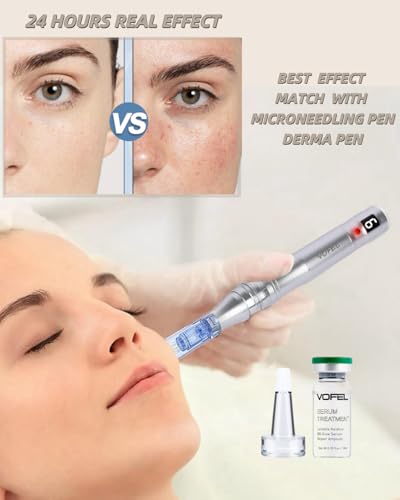 Centella Asiatica Serum for Face with Hyaluronic Acid Repair and Centella Serum for Face Moisturizer 0.35 oz 4 Vials (repair kit)