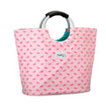 Loopi Large Waterproof Beach Tote Bag (Flamingos)