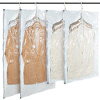 Hanging Vacuum Storage Bags (Clear / 4 Combo)