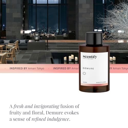 Demure Aroma Oil Refill for Diffusers (3.38 Fl Oz (Pack of 1))