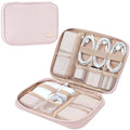 Travel Cord Organizer (Single Layer / Pink)