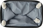 Storage Basket for Organizing (Black&Grey / Small -11.8Lx7.9Wx5.2H)