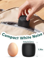 White Noise Sound Machine (Black / Pocket Mini Pro)