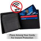 5 Pack RFID Blocking Card for Credit Debit ID Card (Blue WM)