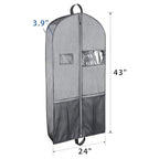 Garment Bags for Travel Suit Bags for Hanging Clothes 43 in