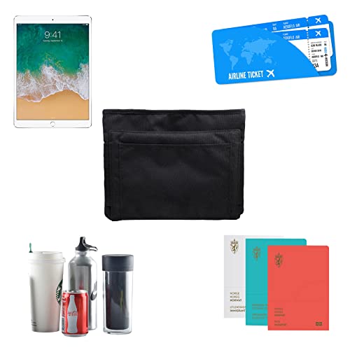 Luggage Travel Cup Tablet Holder (Tablet & Cup Holders: Black)